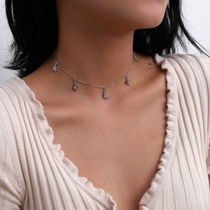 Stars & Moon Choker Necklace